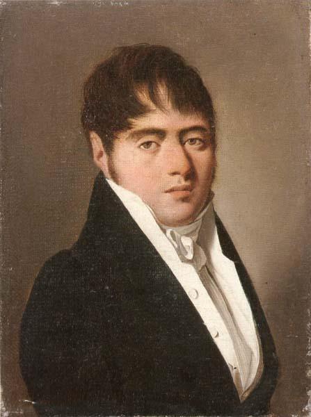 Louis-Leopold Boilly Portrait of maurice martin Sweden oil painting art